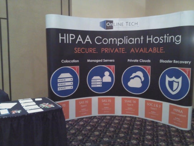 HIPAA Hosting Booth