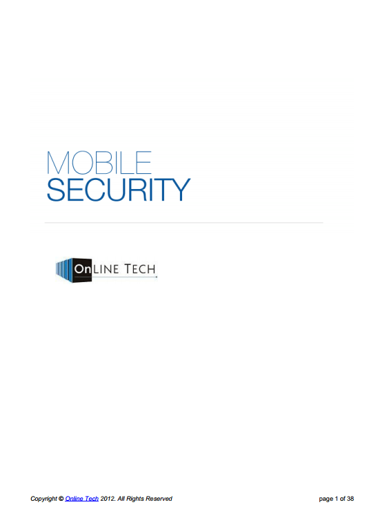 Mobile Security White Paper